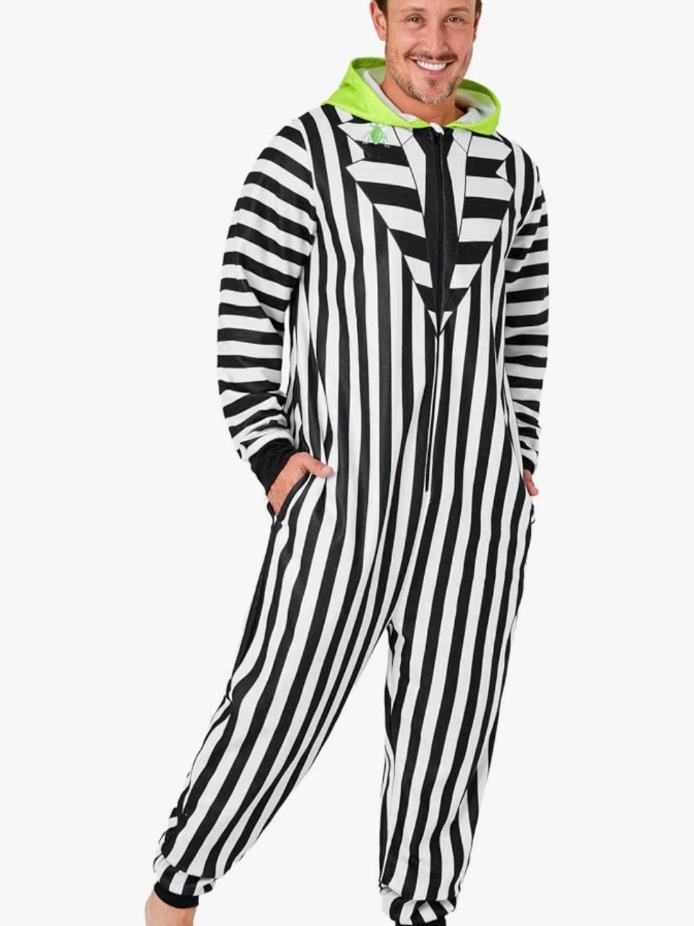 Beetlejuice costume 3x new#goth #horror